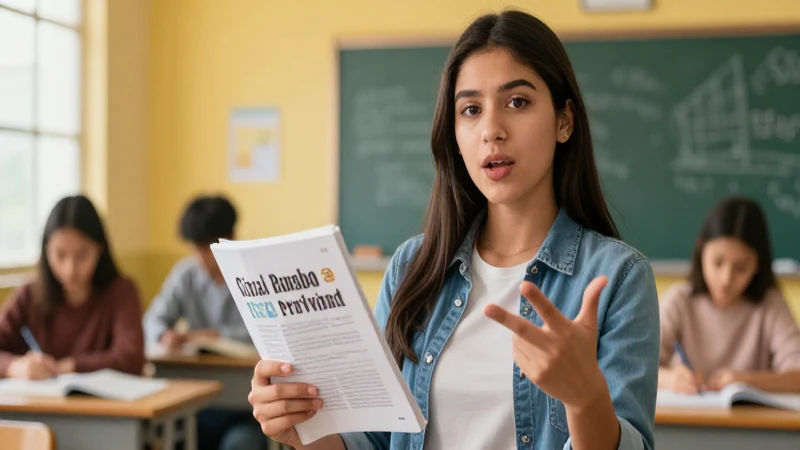 Estudiante mexicano confiado en ambiente de estudio