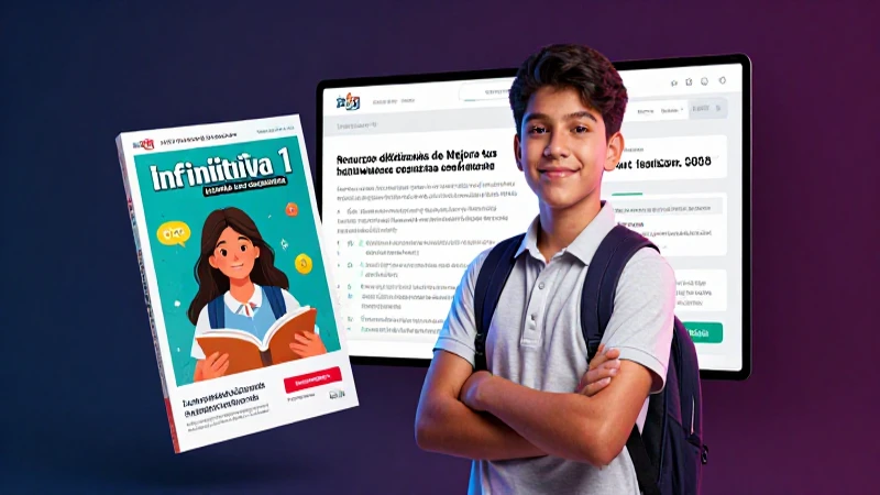 Mejora tus habilidades lingüísticas con Español Infinita Secundaria 1. ¡Descárgalo ahora y accede a las respuestas! 4 Estudiante mexicano aprende español con recursos digitales