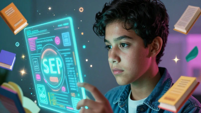 Estudiante mexicano digital con recursos SEP