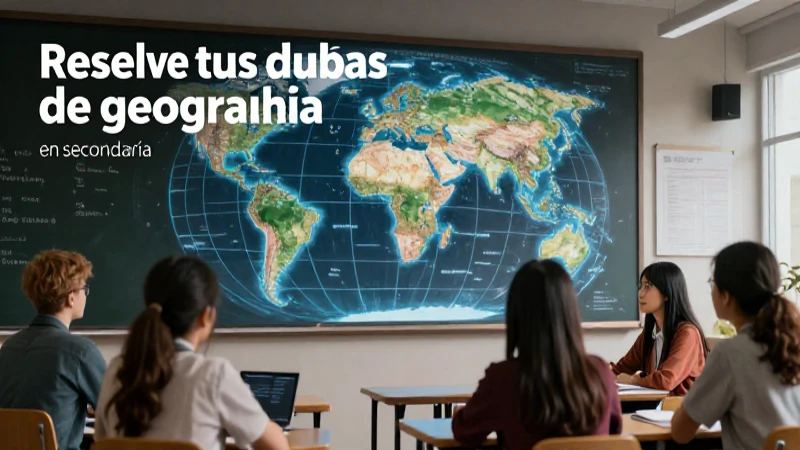 Resuelve tus dudas de geografía en secundaria con esta guía definitiva 3 Guía definitiva de geografía para secundaria