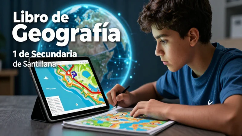 Descarga gratis el Libro de Geografía 1 de Secundaria de Santillana en PDF 5 Descarga gratis libros de geografía en PDF