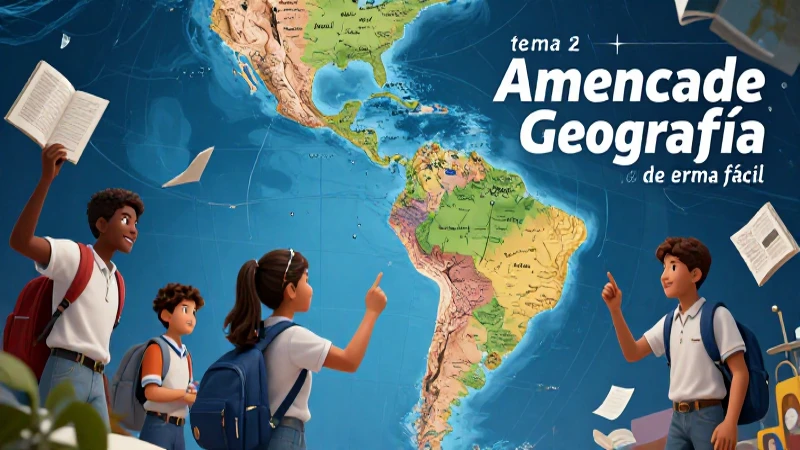 América fácil: Geografía para telesecundaria