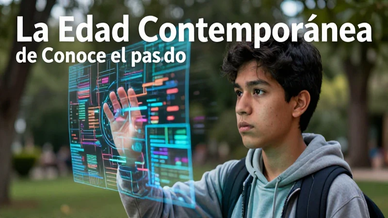 Historia contemporánea visualmente moderna e impactante