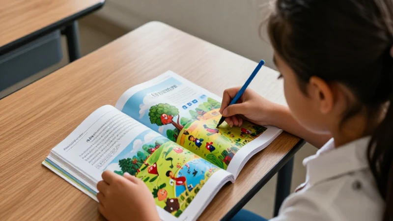 Estudiante mexicano aprendiendo en un entorno moderno y dinámico