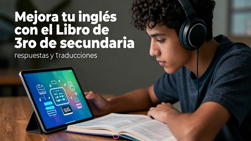 Mejora tu inglés con el Libro de 3ro de secundaria: respuestas y traducciones 4 Mejora tu inglés con el libro de 3ro