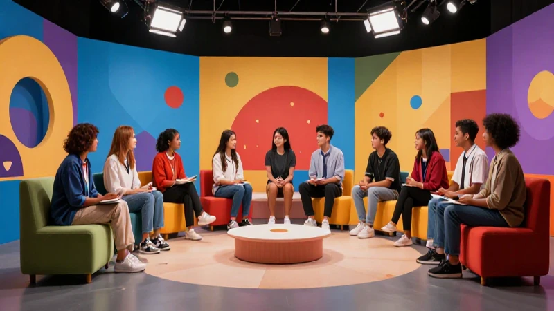 Currículum educativo moderno con estructura geométrica vibrante