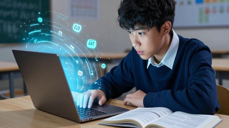 Excelencia en Inglés para 3er año de secundaria: La guía definitiva 3 Estudiante motivado aprende inglés con luz