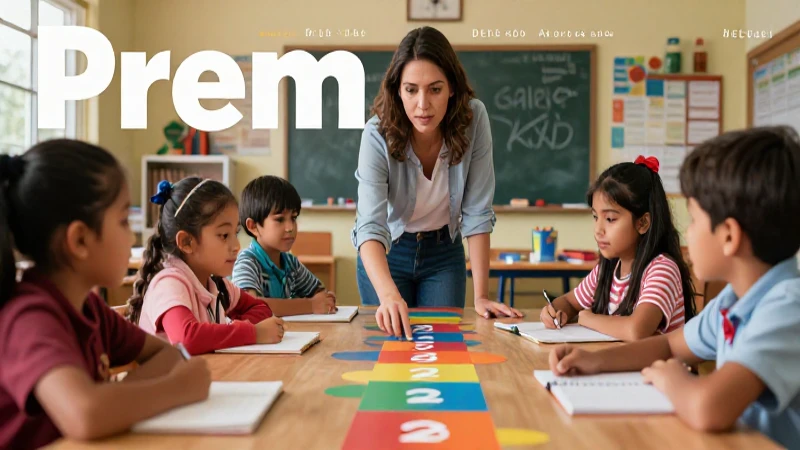 Impulsa el aprendizaje con la guía esencial de la educadora 3 Docente guía estudiantes en vibrante aula