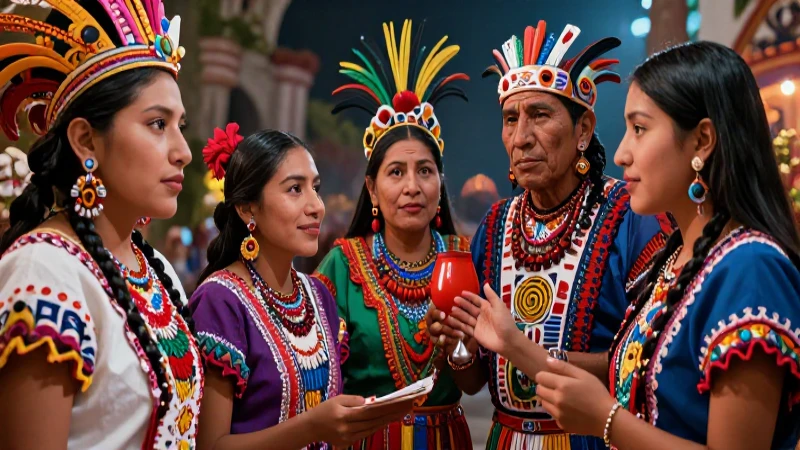 Leyendas culturales en un mundo mágico y vívido