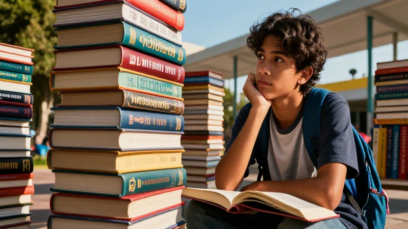 Conoce el Mejor Libro de Literatura para Telebachillerato 4 Estudiante lee libros con estilo y detalle