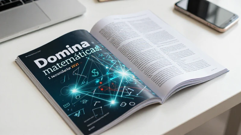 Usa el libro para estudiar matemáticas de secundaria