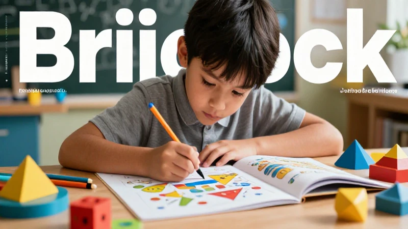 Alumno concentrado con materiales educativos vibrantes