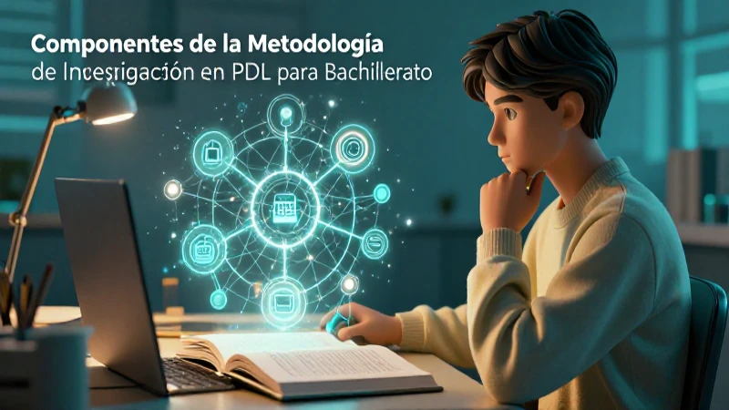 Domina la metodología de investigación en PDF para bachillerato: Descárgala gratis ahora mismo 3 Estudiante reflexiona sobre investigación académica