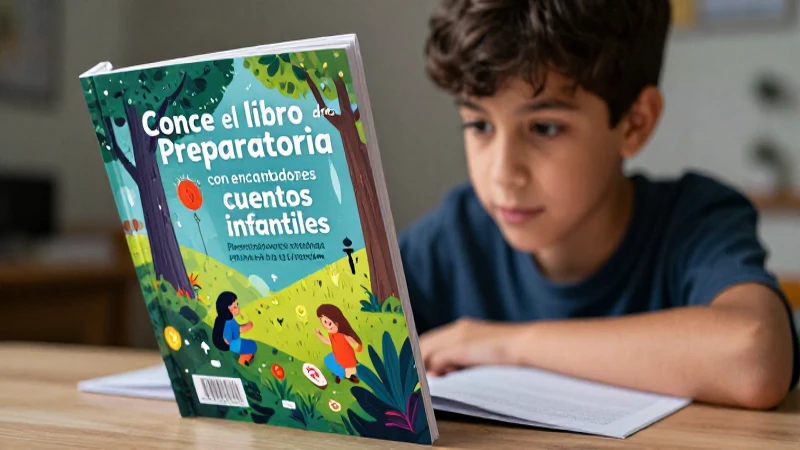 Conoce el libro de preparatoria con encantadores cuentos infantiles 5 Portada atractiva sobre el libro de preparatoria
