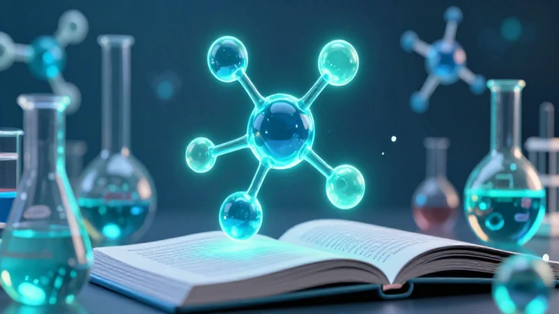 Domina Química con éxito: Preparatoria Química 1, la guía definitiva 4 Render 3D vibrante de estructuras moleculares