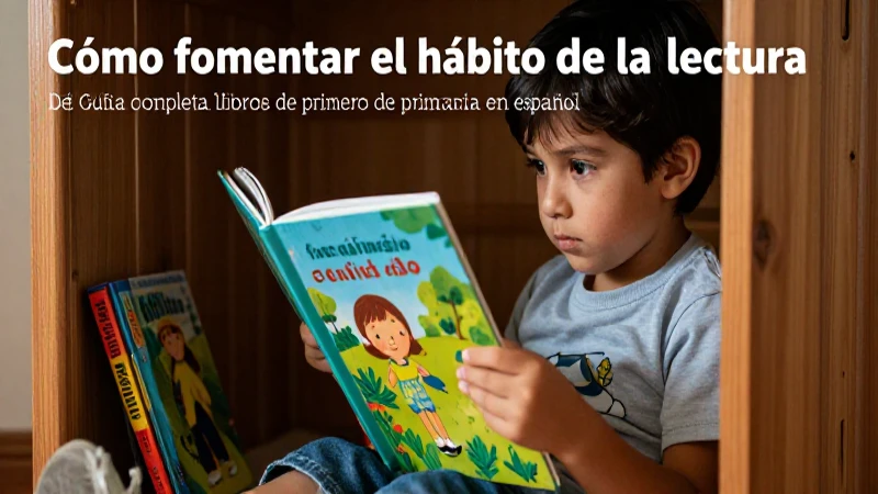 Fomentando el hábito de la lectura infantil
