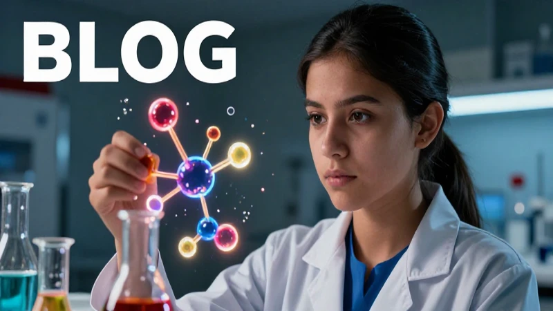 Domina Química 3 de Telesecundaria: tu guía esencial para el éxito 3 Estudiante mexicano concentrado en laboratorio de química