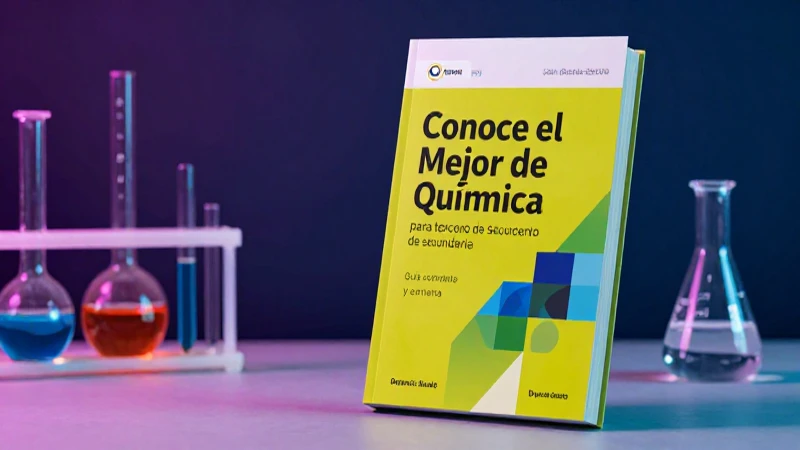 El mejor libro de química para secundaria es este