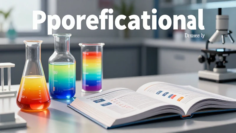 Laboratorio de química con estilo académico