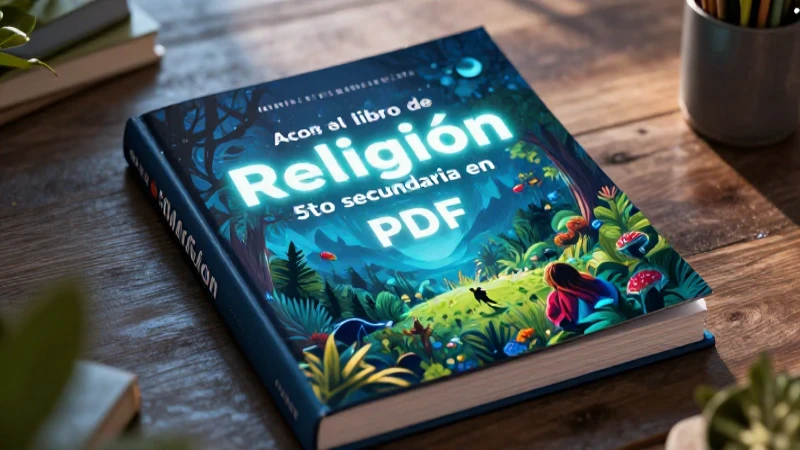 Descarga y cita el libro de religión 5to en PDF