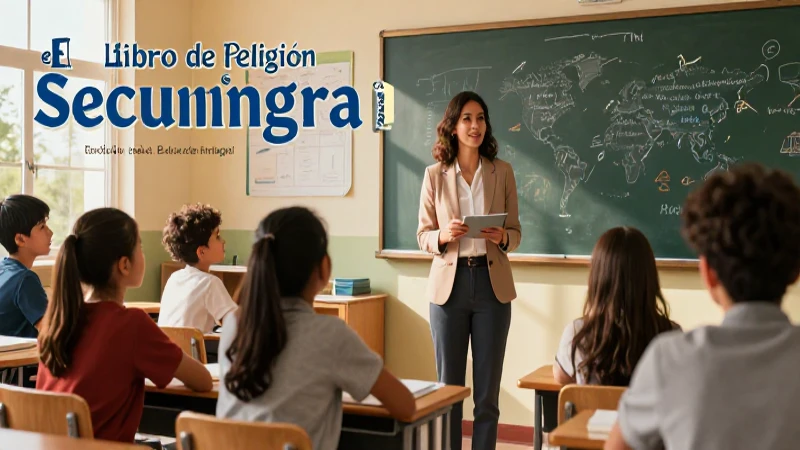Aula moderna enseña religión integral