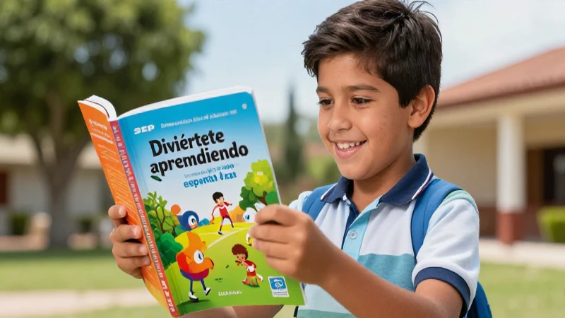 Aprende español divertido con el libro SEP