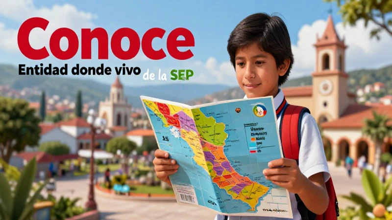 Ilustración vibrante del libro Conoce Entidad