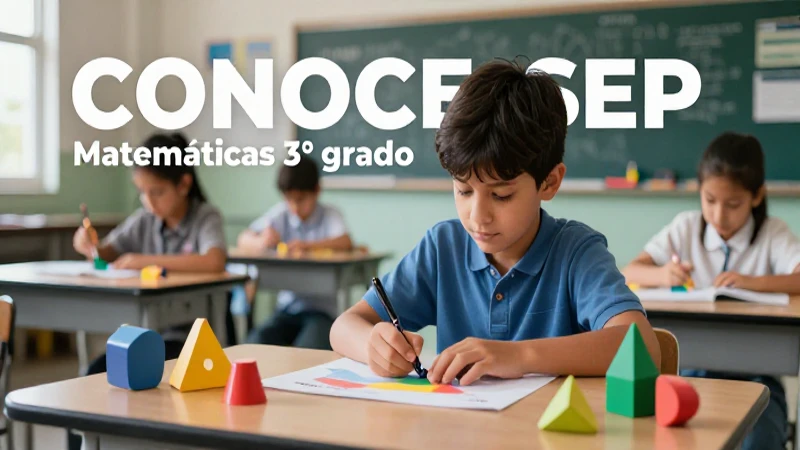 Aprendizaje visual y moderno de matemáticas de tercer grado