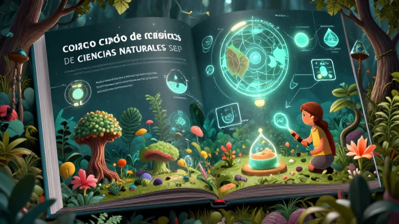 Ilustraciones de ciencias naturales para quinto grado
