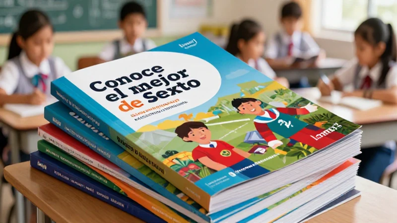 Actualización de libros SEP sexto grado