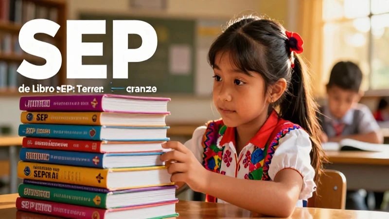 Ilustración educativa mexicana vibrante y detallada