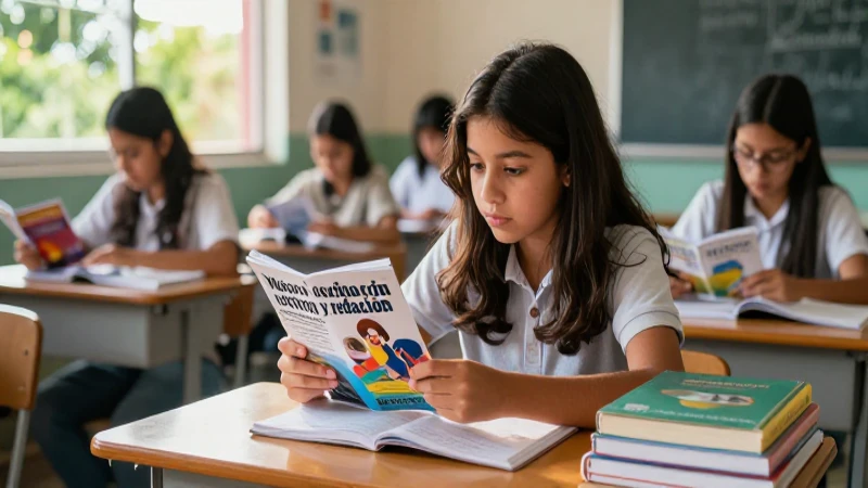Mejora tu escritura con nuestro taller de lectura y redacción 5 Estudiante enfocado en taller de redacción moderno