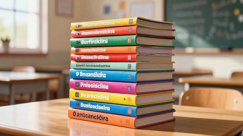 El libro de texto ideal para primer grado: ¡alineado con la nueva escuela mexicana! 4 Libros educativos vibrantes bajo luz natural