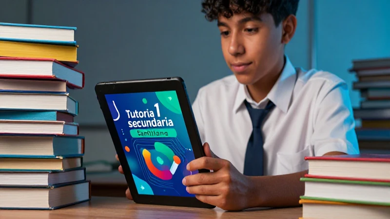 Descarga el libro de tutoría secundaria 1 Santillana
