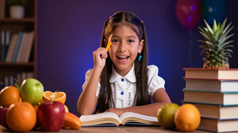 Estudiante mexicano vibrante con vida saludable