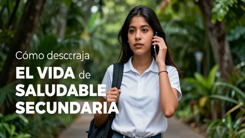 Guía de vida saludable para secundaria