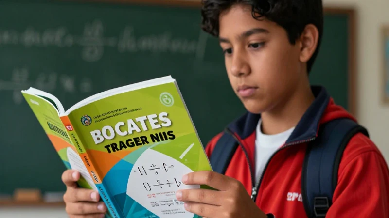 Domina Matemáticas 1 de Telebachillerato con nuestro Libro del Maestro ¡Garantizado en el Primer Semestre! 4 Estudiante mexicano brillante con guía de matemáticas