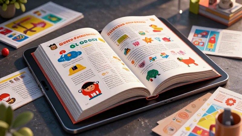 Ilustración digital educativa y profesional de estilo mexicano