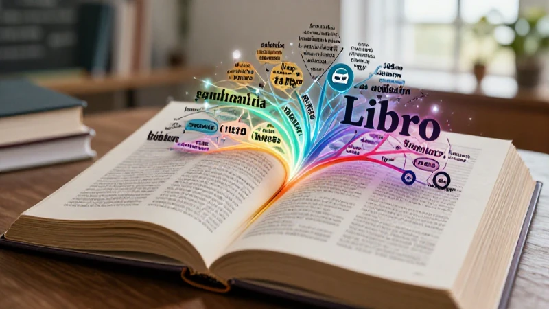Explora la familia de palabras del término Libro