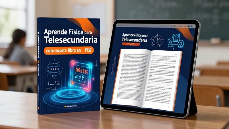 Aprende Física para Telesecundaria con nuestro libro en PDF 5 Descarga gratis el libro de física de Telesecundaria en PDF