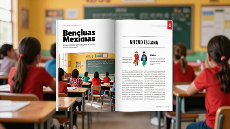 Aula mexicana moderna con estilo educativo
