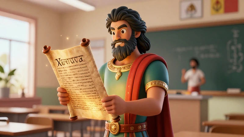 Descarga Gilgamesh en PDF para Telesecundaria ¡Disfruta el clásico! 3 Gilgamesh hero en un aula mexicana moderna