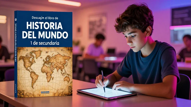 Descarga el libro de historia del mundo 1 de secundaria en formato PDF 3 Descarga el libro de historia PDF de secundaria