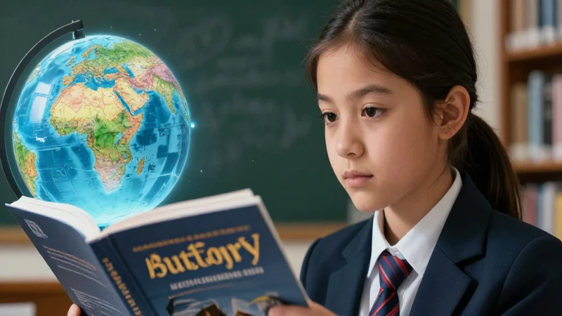 Descarga el libro de historia del mundo 1 de secundaria en formato PDF 4 Estudiante profesional estudia historia con enfoque académico