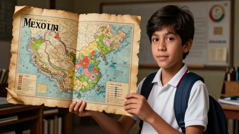 Estudiante mexicano explora historia antigua