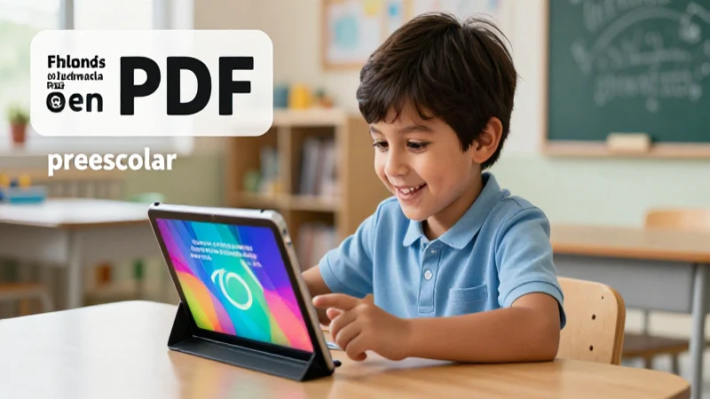 Potencia el aprendizaje con el libro de informática preescolar en PDF 7 Empieza hoy con el libro de informática preescolar