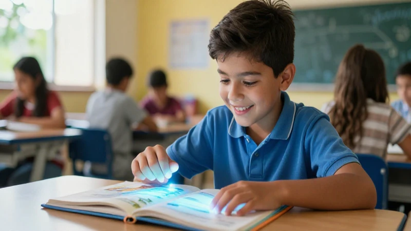 Revive tu aprendizaje con el libro interactivo para telesecundaria 5 Estudiante mexicano aprende feliz con libro interactivo