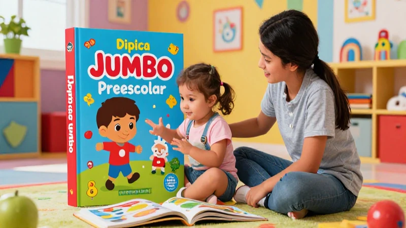 Duplica el aprendizaje de tus hijos con el mejor Libro Jumbo Preescolar 4 Libro jumbo: aprendizaje doble y felicidad