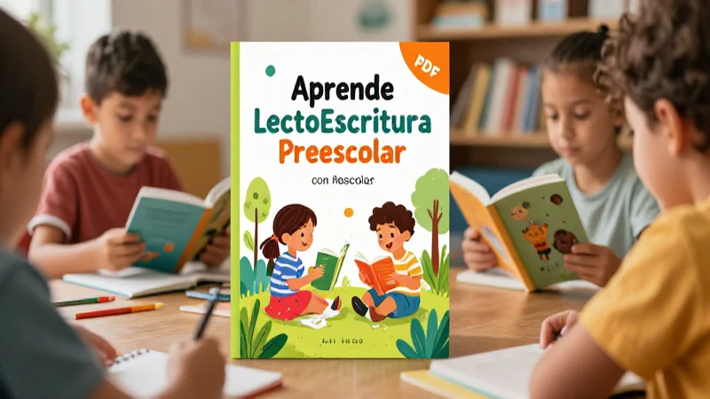Aprende lectoescritura preescolar con el libro en formato PDF 4 Lectura preescolar con recursos PDF