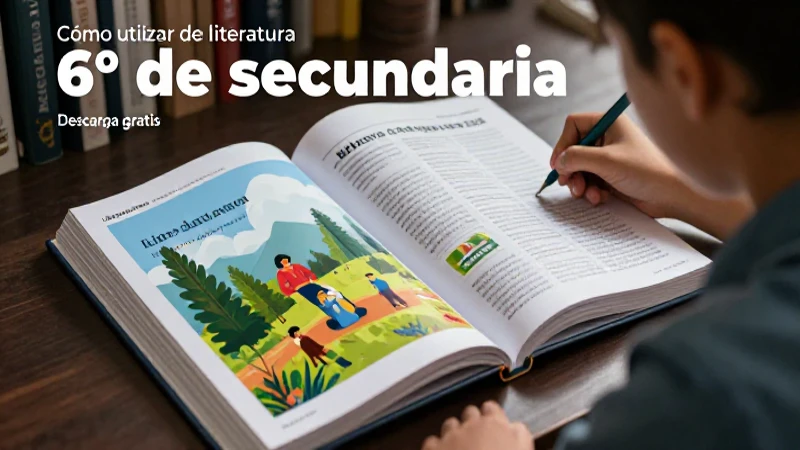 Literatura 6º de secundaria PDF gratis